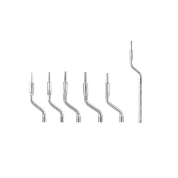 GDC Osteotome Concave Angulated Set Of 6 In Pouch (Ostmshsp6)